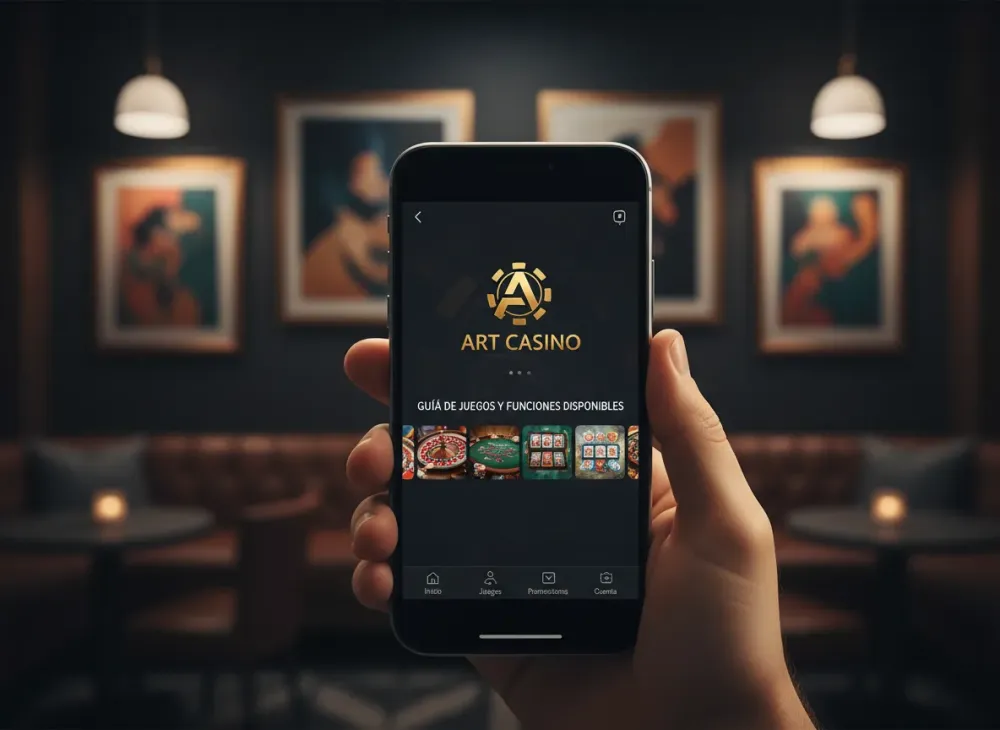 Art casino app guía de juego y pagos seguros online