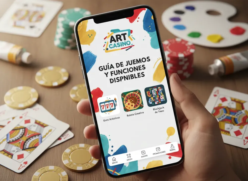 Art casino app guía de juego y pagos seguros online